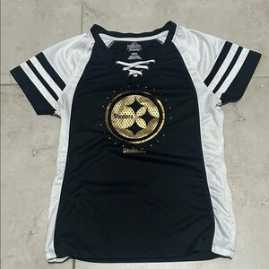 Pittsburgh Steelers Majestic Fan
Fashion Women's Slim Cut Shirt